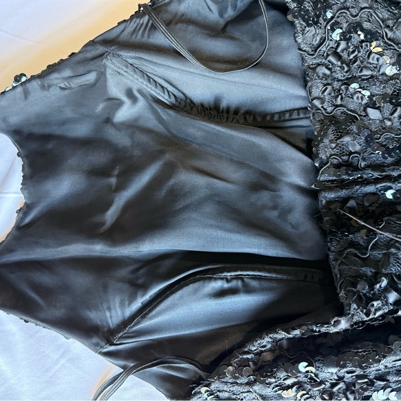 Scarlett size 5/6 Black Sequin Dress - Picture 5 of 10